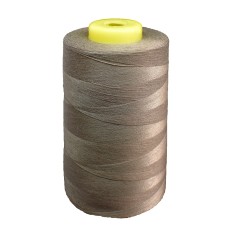 Vanguard sewing machine polyester thread,120's,5000m spool col: Mocha 751